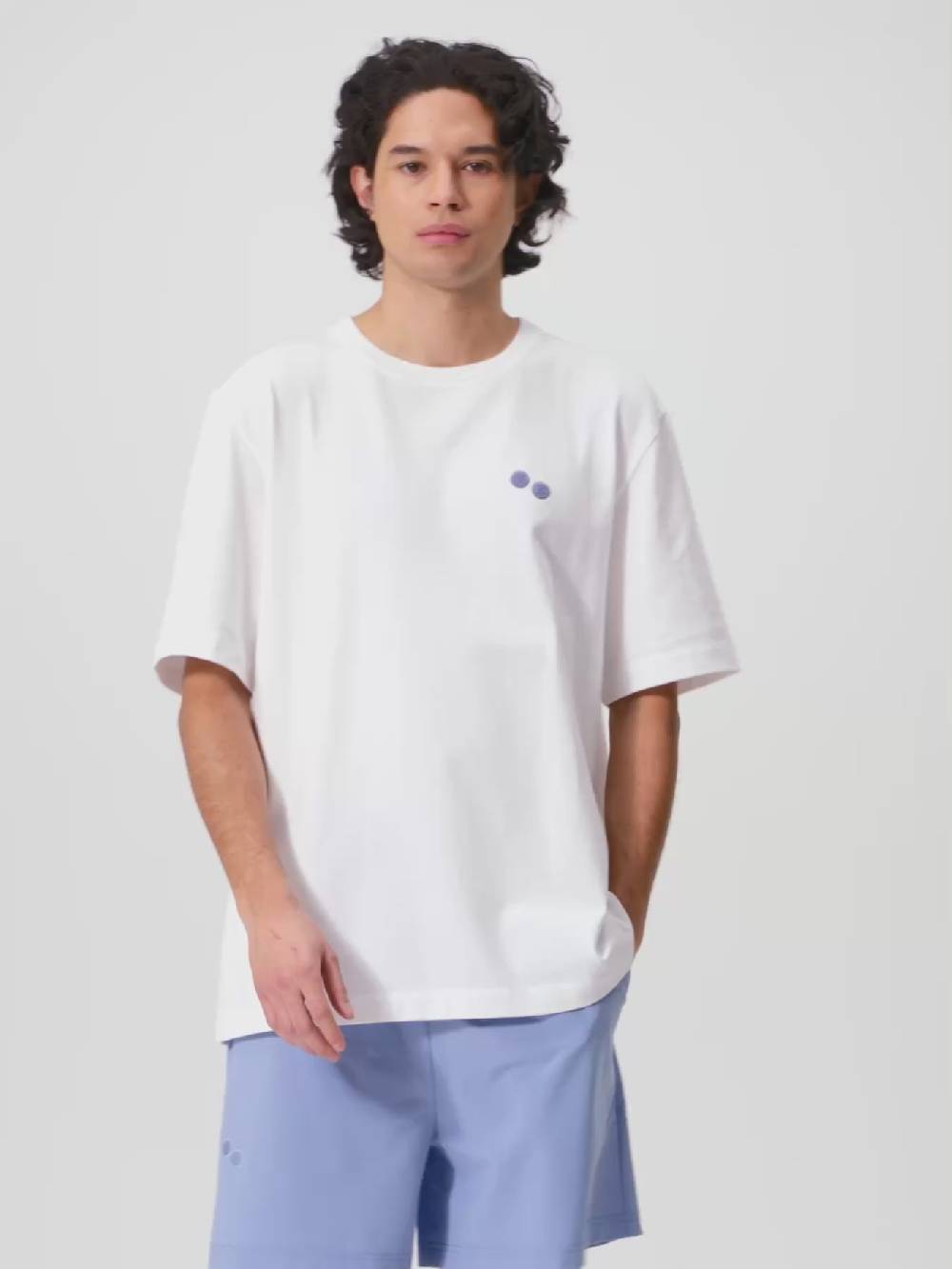 Pinqponq T-Shirt Cotton - Dandelion White Resort (Male) Super Sparpreis
