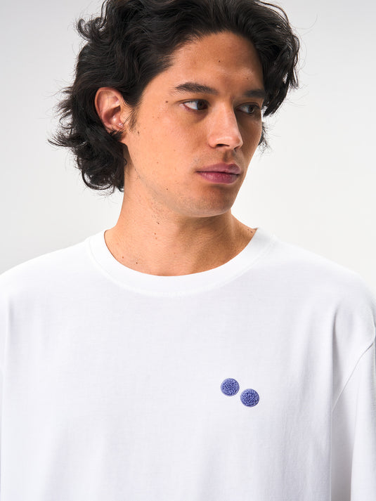 Pinqponq T-Shirt Cotton - Dandelion White Resort (Male) Super Sparpreis