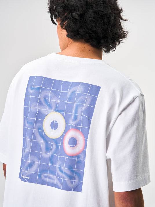 Pinqponq T-Shirt Cotton - Dandelion White Resort (Male) Super Sparpreis