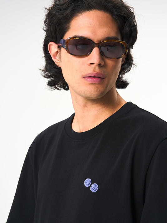Pinqponq T-Shirt Cotton - Black Frottee Pool (Male) Outlet