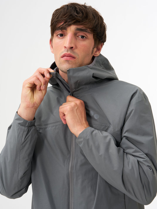 Pinqponq Hoodie Jacket - Storm Grey (Male) Auslauf