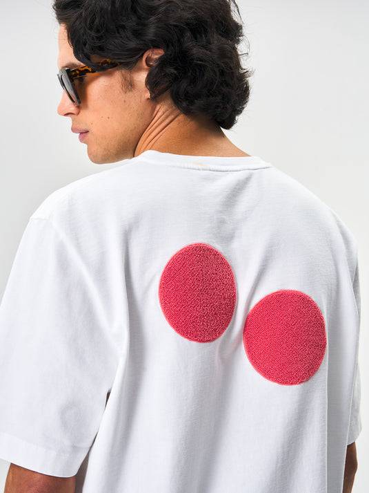 Pinqponq T-Shirt Cotton - White Frottee Watermelon (Male) Verkauf