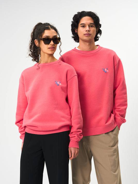Pinqponq Sweatshirt Cotton - Watermelon Pink (Unisex) Angebote