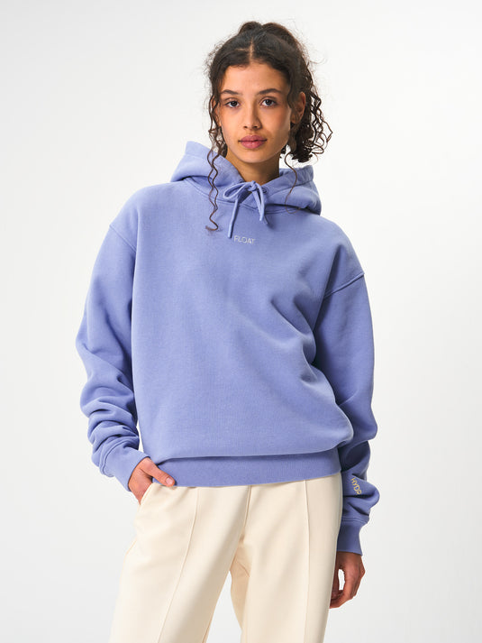 Pinqponq Hoodie Cotton - Pool Blue (Unisex) Hotsell