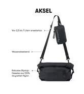 Pinqponq Aksel - Pure Black Günstiger Verkauf