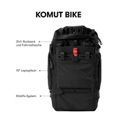 Pinqponq Komut Medium Bike - Pure Black Verkauf