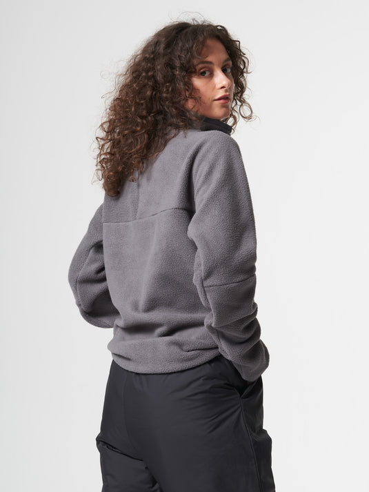 Pinqponq Fleece Pullover - Graphite Grey (Unisex) Outlet