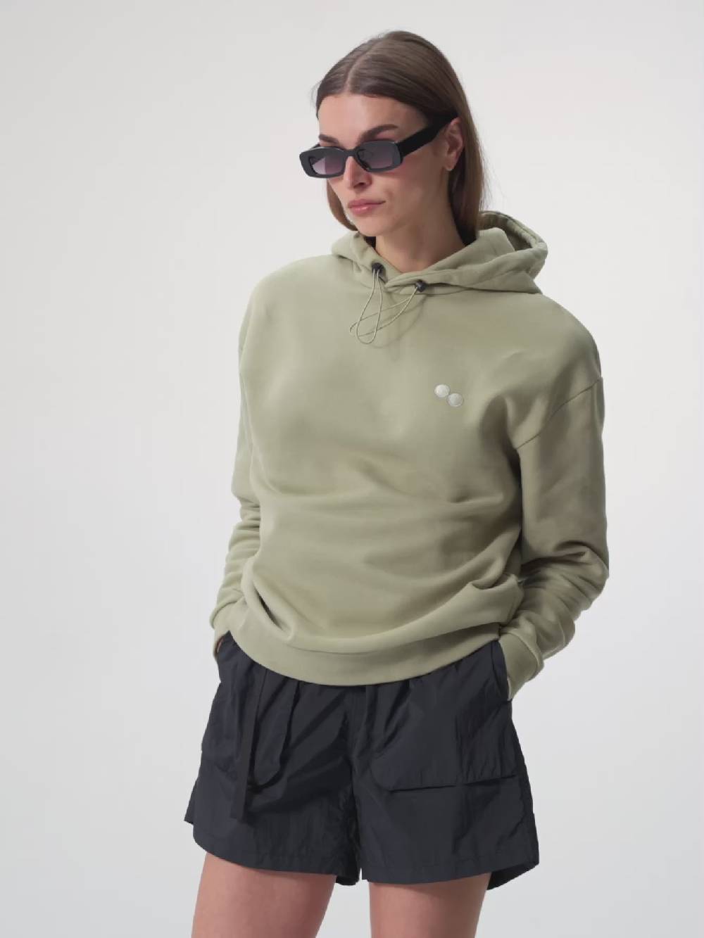 Pinqponq Hoodie - Reed Olive (Unisex) Hotsell