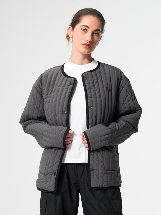 Pinqponq Reversible Jacket - Tune Black (Unisex) Schlussverkauf
