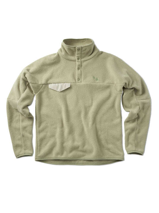 Pinqponq Fleece Pullover - Reed Olive (Unisex) Blitzverkäufe