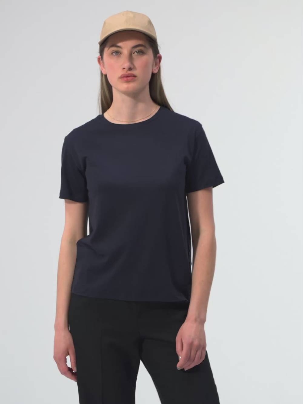 Pinqponq T-Shirt Merino - Sheep Navy (Female) Angebote