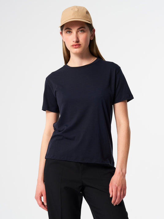 Pinqponq T-Shirt Merino - Sheep Navy (Female) Angebote