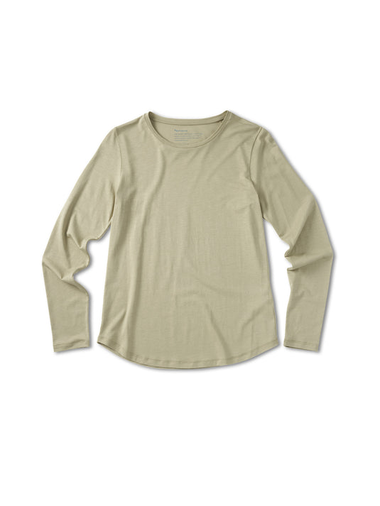 Pinqponq Longsleeve TENCEL™ - Wooden Olive (Female) Begrenztes Angebot