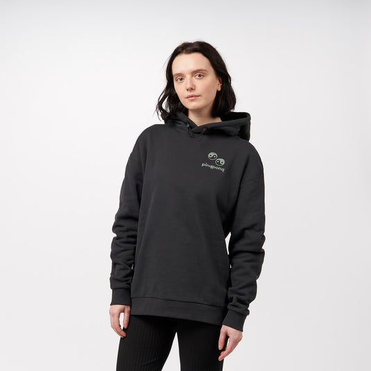 Pinqponq Hoodie - Peat Black Yin Yang (Unisex) Vatertagsangebot
