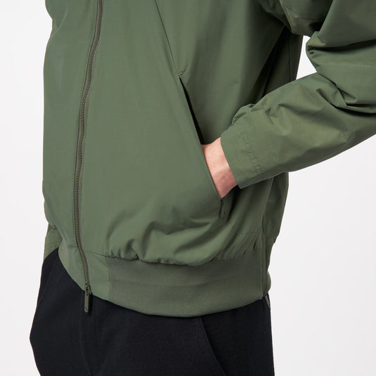 Pinqponq Light Bomber Jacket - Forester Olive (Unisex) Hotsell