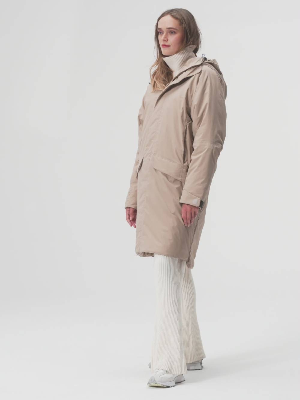 Pinqponq Parka - Caramel Khaki (Unisex) Schlussverkauf
