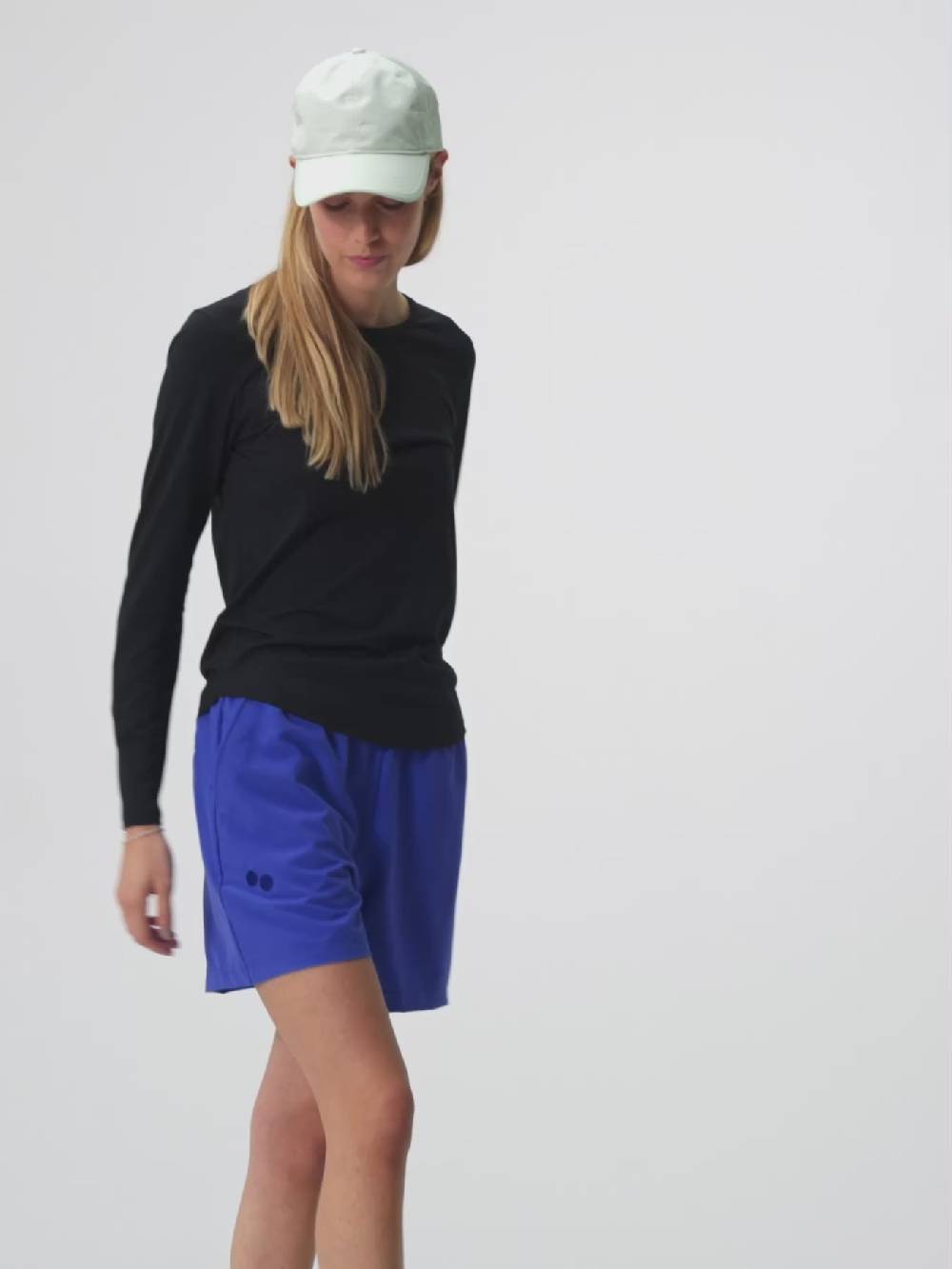 Pinqponq Active Shorts - Poppy Blue (Unisex) Günstiger Verkauf