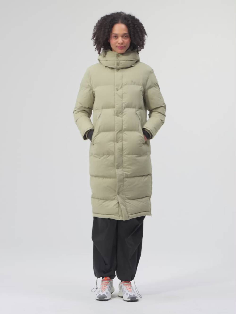 Pinqponq Puffy Parka - Reed Olive (Female) Online