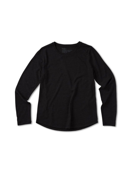 Pinqponq Longsleeve Merino - Sheep Black (Female) Outlet
