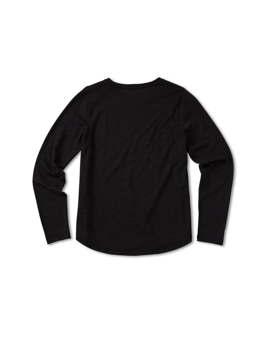 Pinqponq Longsleeve Merino - Sheep Black (Female) Outlet
