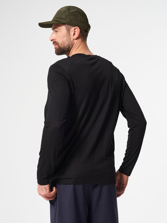 Pinqponq Longsleeve Merino - Sheep Black (Male) Günstiger Verkauf