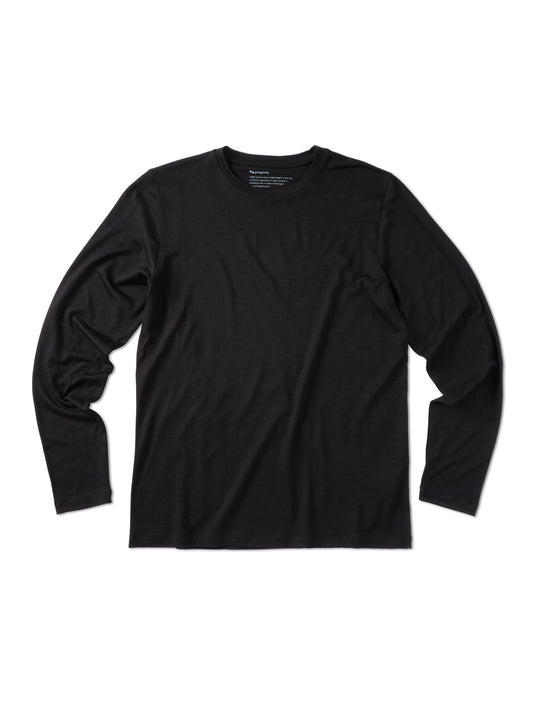 Pinqponq Longsleeve Merino - Sheep Black (Male) Günstiger Verkauf
