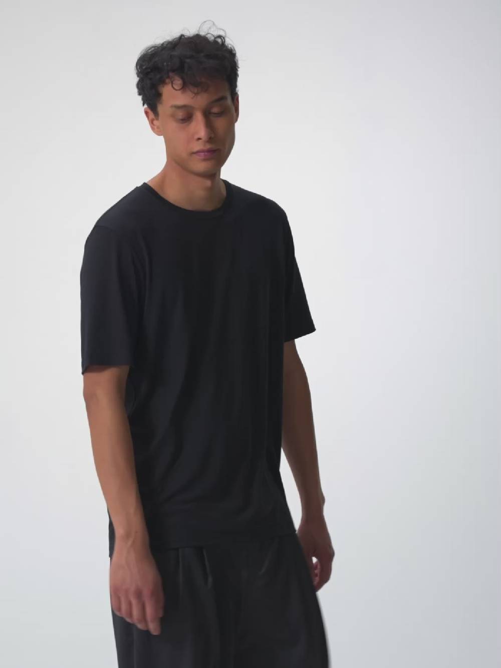 Pinqponq T-Shirt TENCEL™ - Wooden Olive (Male) Online