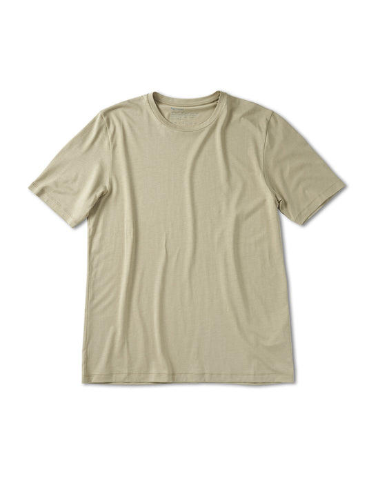 Pinqponq T-Shirt TENCEL™ - Wooden Olive (Male) Online