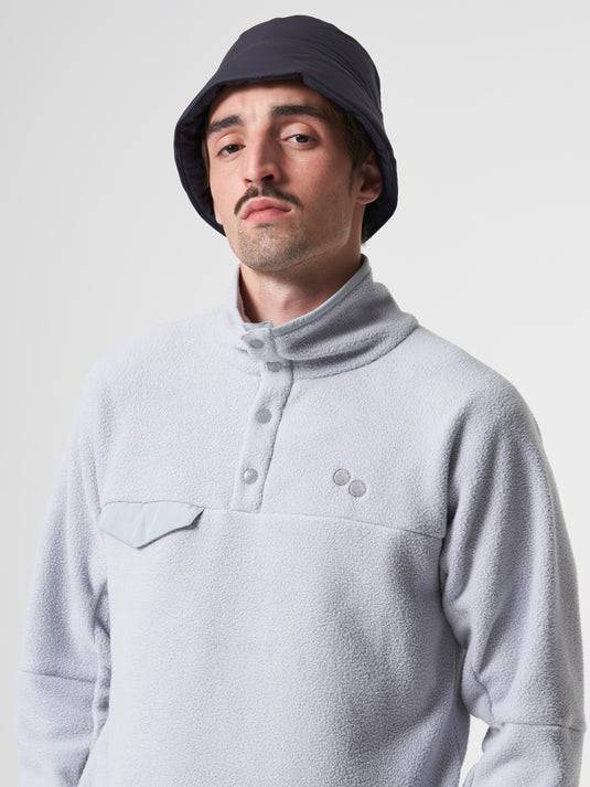 Pinqponq Fleece Pullover - Iced Grey (Unisex) Outlet