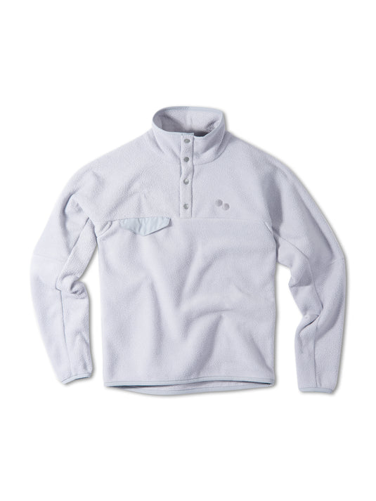 Pinqponq Fleece Pullover - Iced Grey (Unisex) Outlet