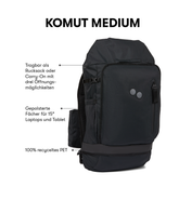 Pinqponq Komut Medium - Pure Black Meist gekauft