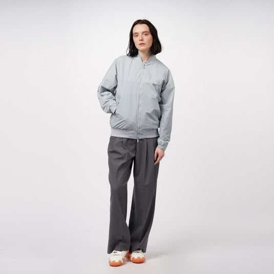 Pinqponq Light Bomber Jacket - Iced Grey (Unisex) Schlussverkauf