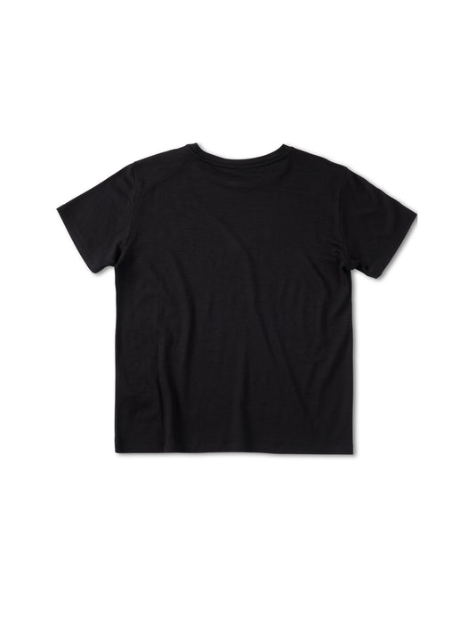 Pinqponq T-Shirt Merino - Sheep Black (Female) Günstiger Verkauf