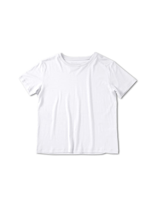 Pinqponq T-Shirt TENCEL™ - Wooden White (Female) Fabrikverkauf