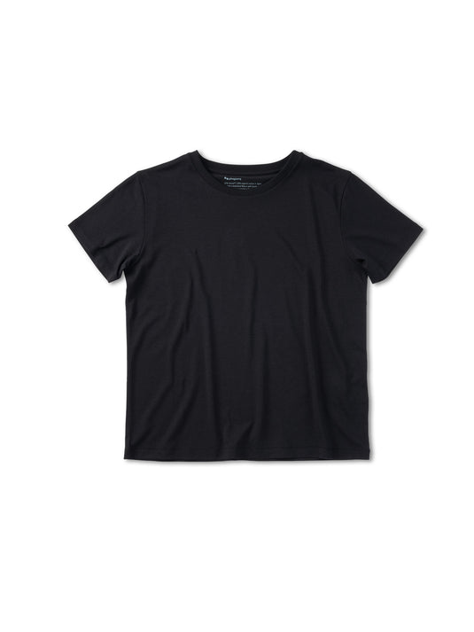 Pinqponq T-Shirt TENCEL™ - Wooden Black (Female) Meist gekauft