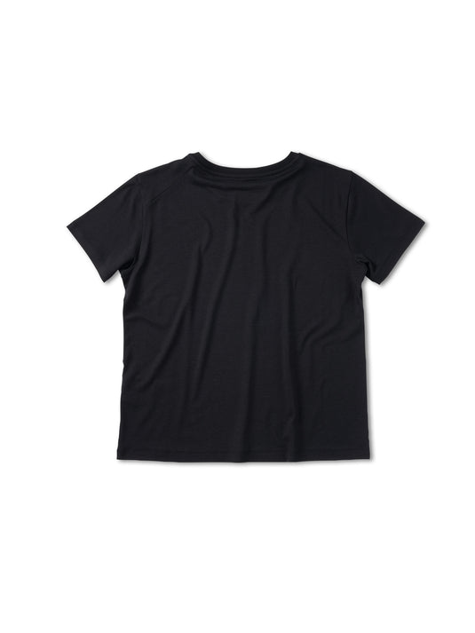 Pinqponq T-Shirt TENCEL™ - Wooden Black (Female) Meist gekauft