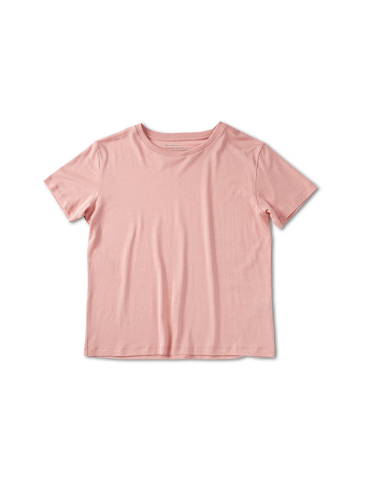 Pinqponq T-Shirt TENCEL™ - Wooden Pink (Female) Online