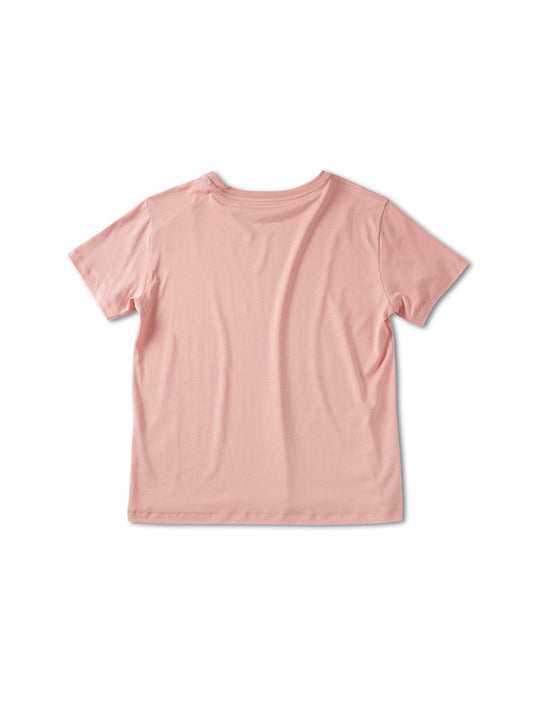 Pinqponq T-Shirt TENCEL™ - Wooden Pink (Female) Online