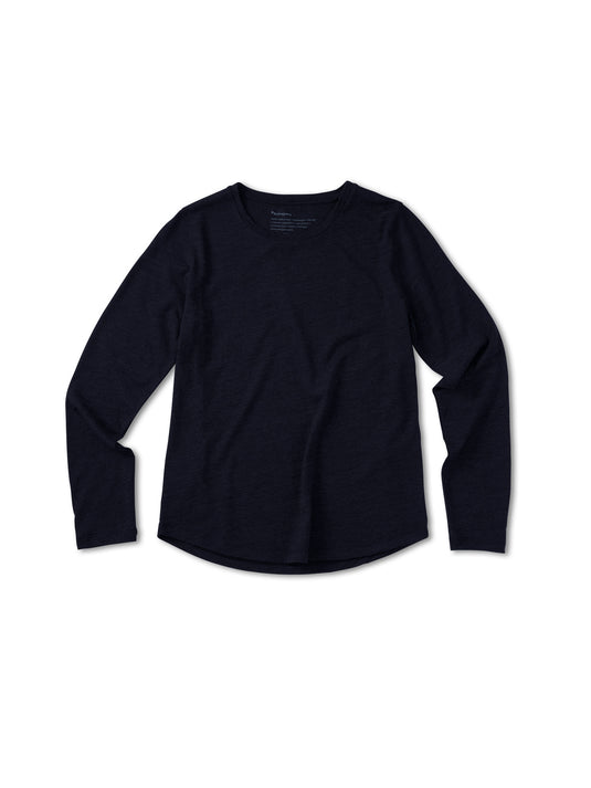 Pinqponq Longsleeve Merino - Sheep Navy (Female) Outlet