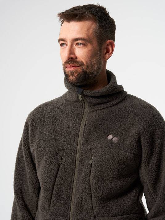 Pinqponq Fleece Jacket - Coffee Brown (Male) Angebote