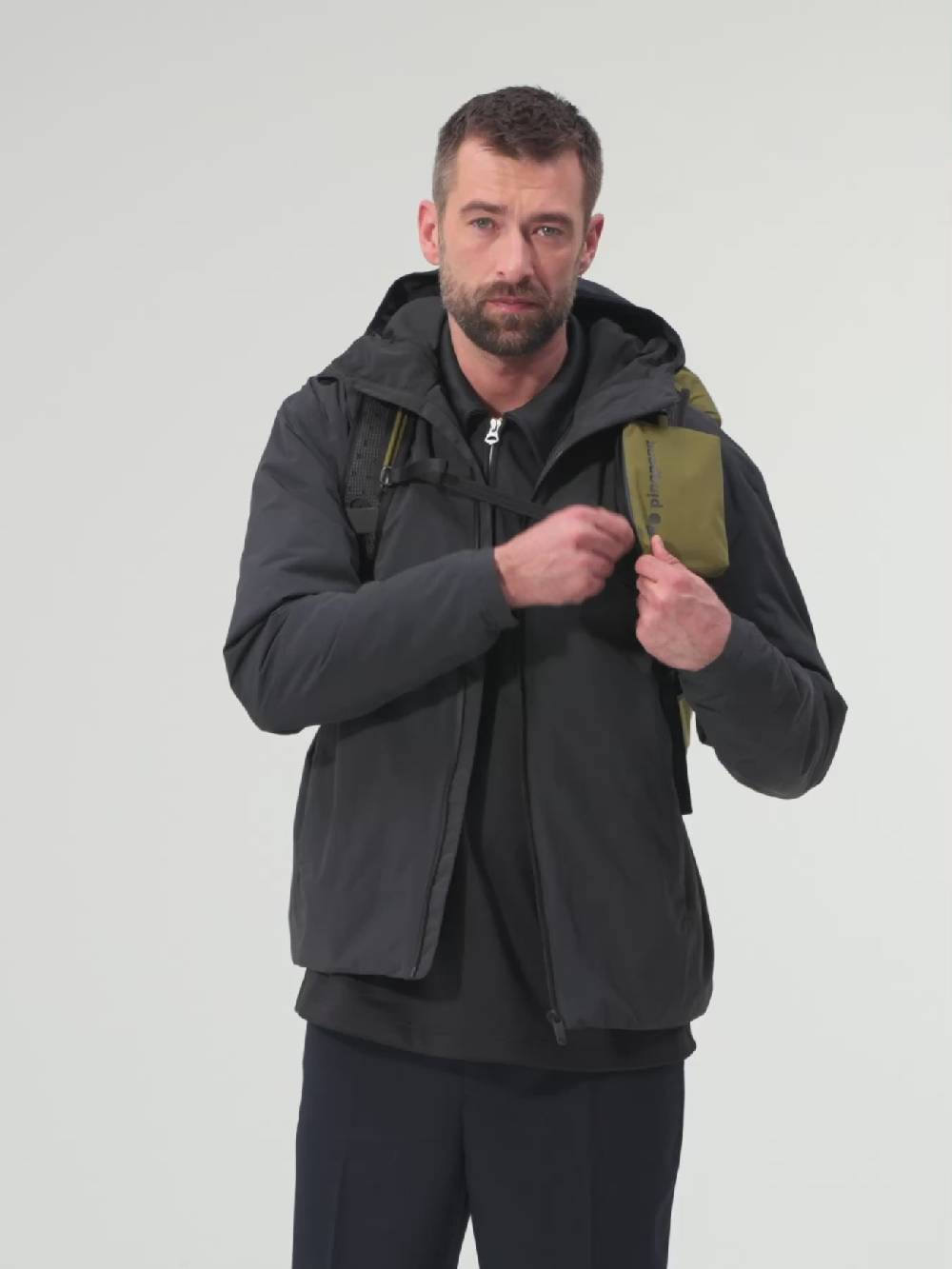 Pinqponq Komut Medium - Solid Olive Discount Store für neue Produkte