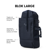 Pinqponq Blok Large - Fjord Navy Verkauf