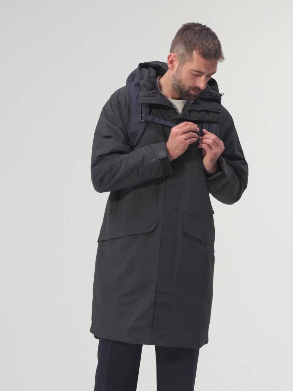 Pinqponq Blok Large - Fjord Navy Verkauf