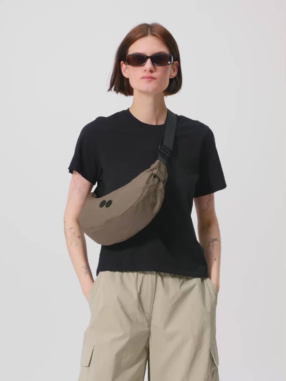 Pinqponq Krumm Small - Pure Brown Rabatte dieses Monats