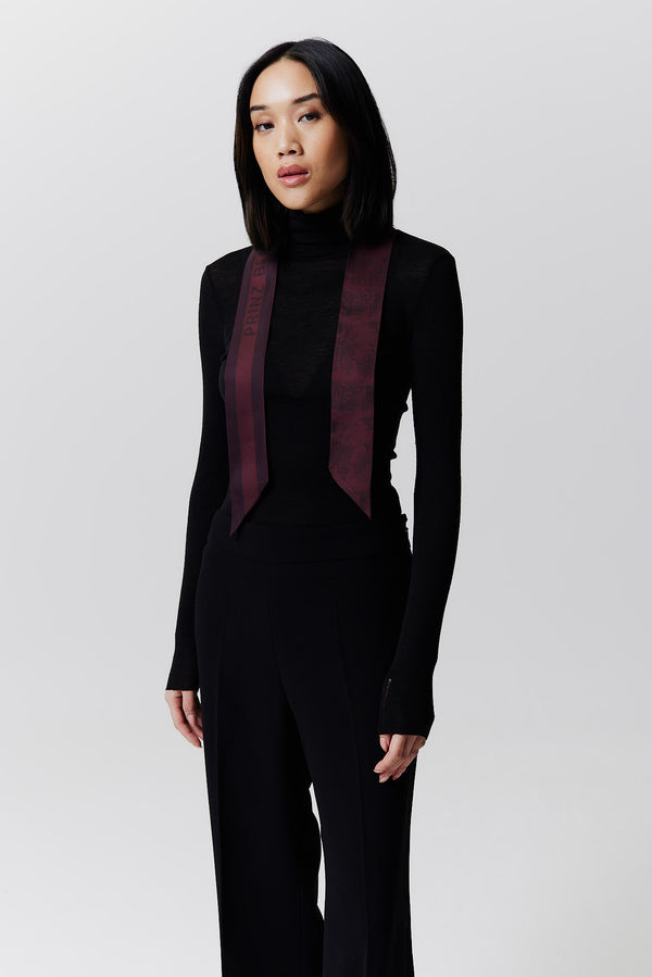 Prinz Berlin Seidentwilly Toile Valentine Bordeaux Online