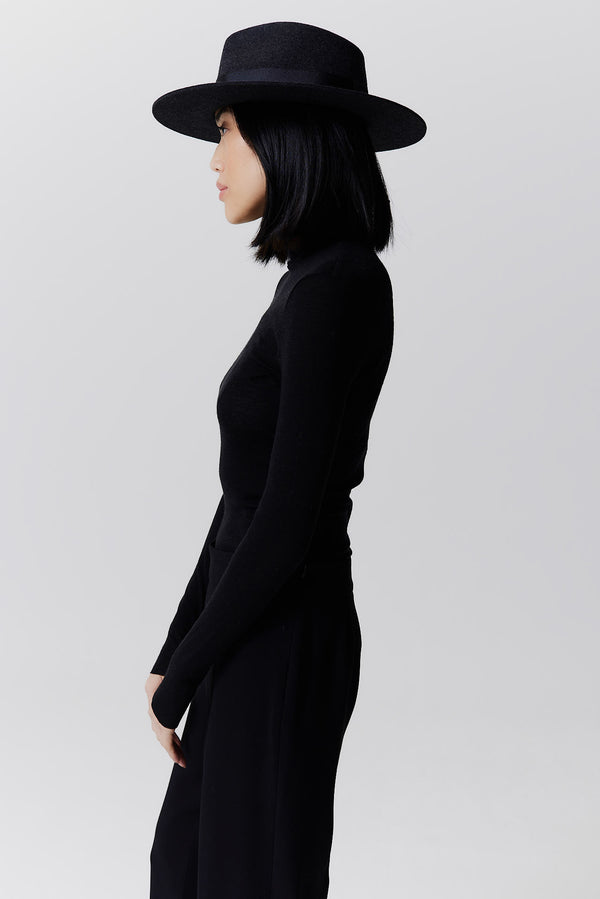 Prinz Berlin Merino Fedora Hut Short Brim Graphite Hotsell