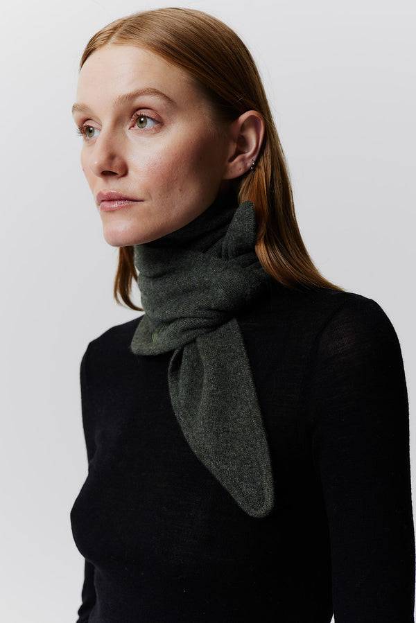 Prinz Berlin Kaschmir Bandeau Fine Knit Grün Meist gekauft