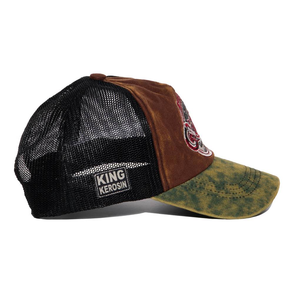 Queen Kerosin Trucker Cap «Bobber Garage» Verkauf