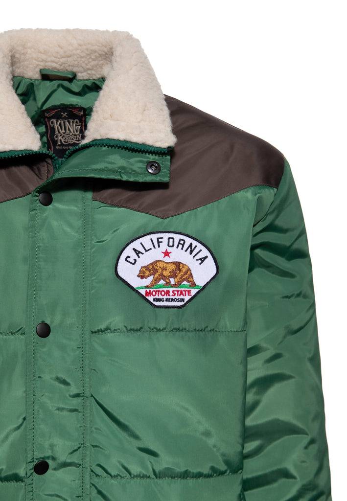 Queen Kerosin Winterjacke «California» Schlussverkauf
