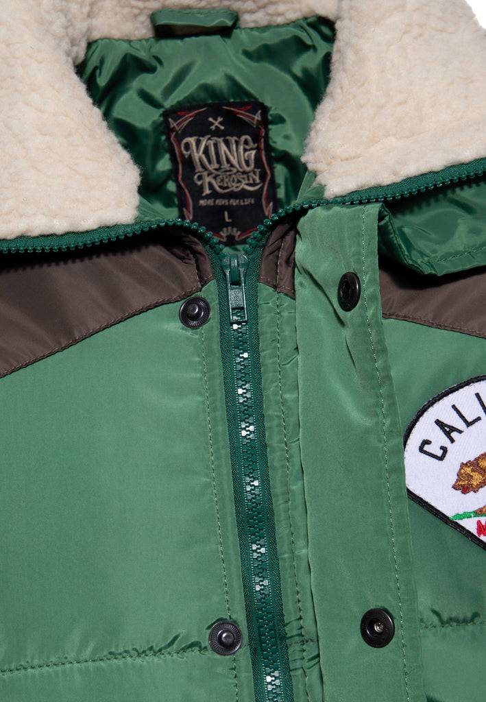 Queen Kerosin Winterjacke «California» Schlussverkauf